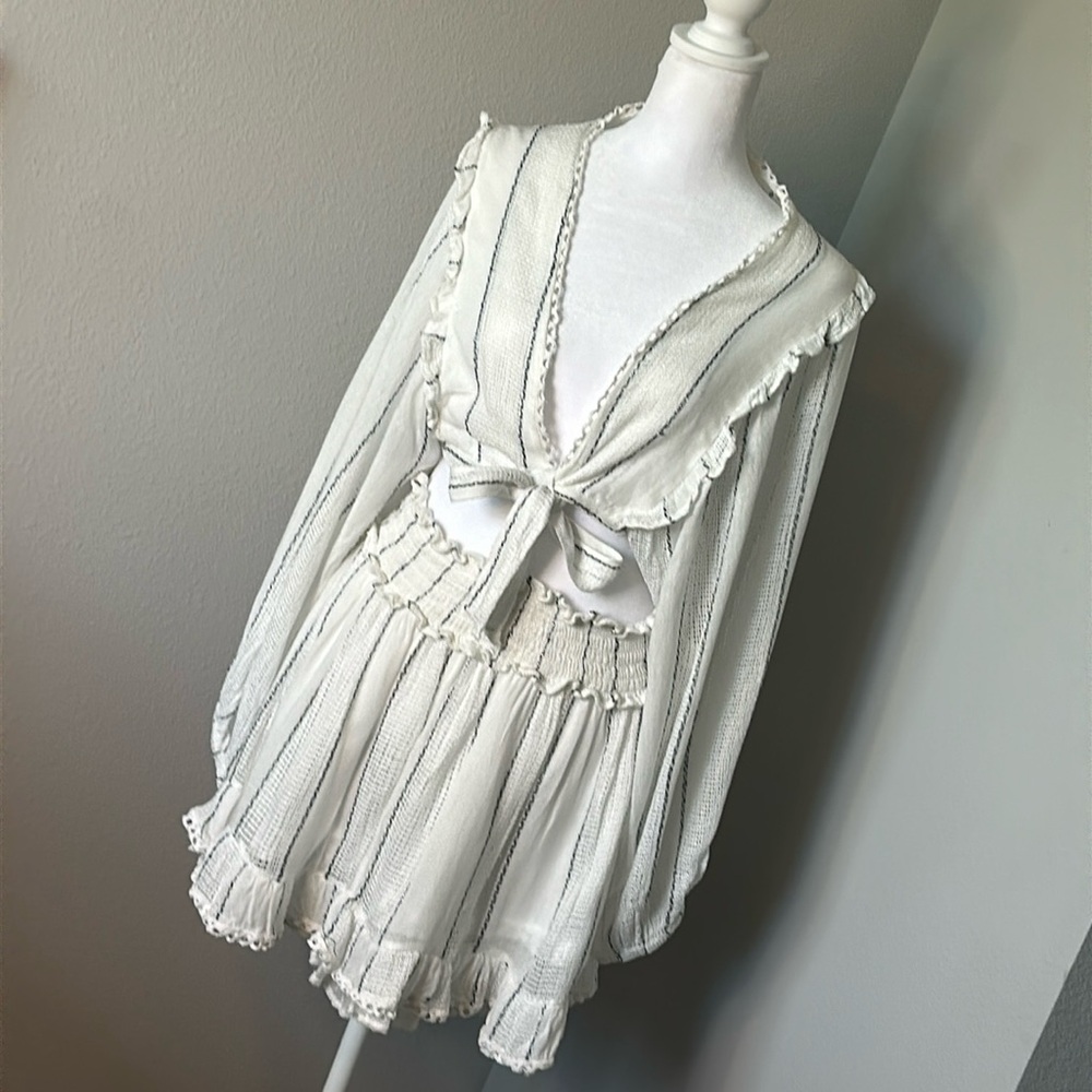 Surf Gypsy 2 pice set, Skirt and Top, Size M